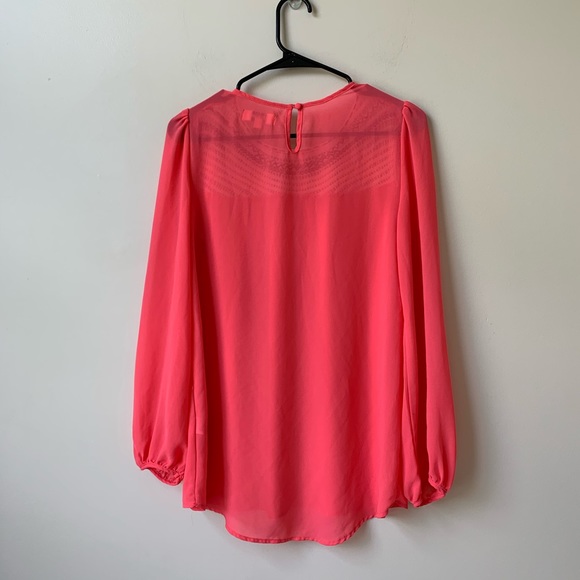 Umgee Pink Boho Blouse with Embroidery Small - Picture 10 of 10